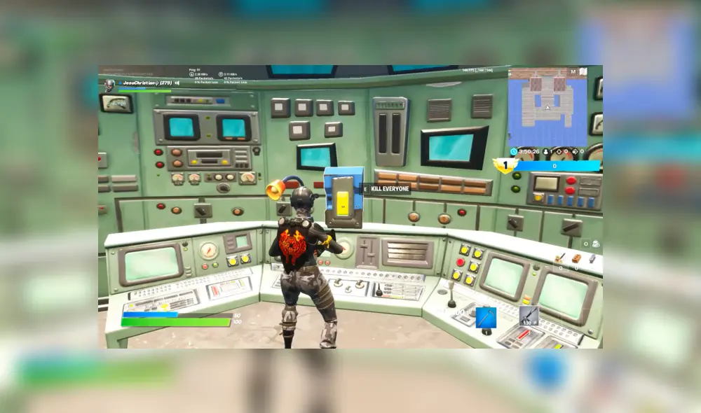 Recrean legendario mapa de Half-Life en Fortnite y es posible activar la bomba.