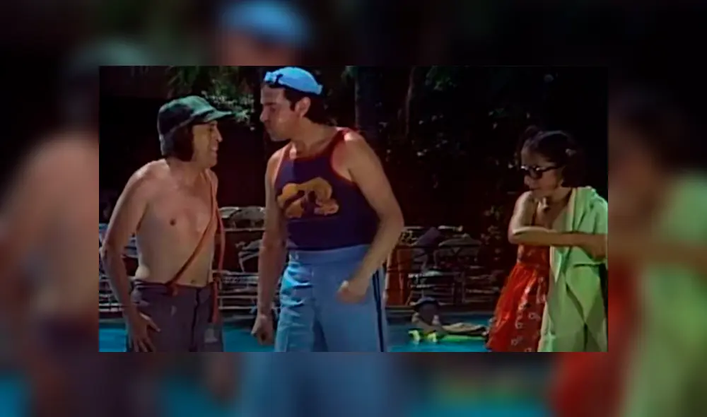 El Chavo y Quico acordando participar en un concurso de clavados. (Foto: captura Youtube)