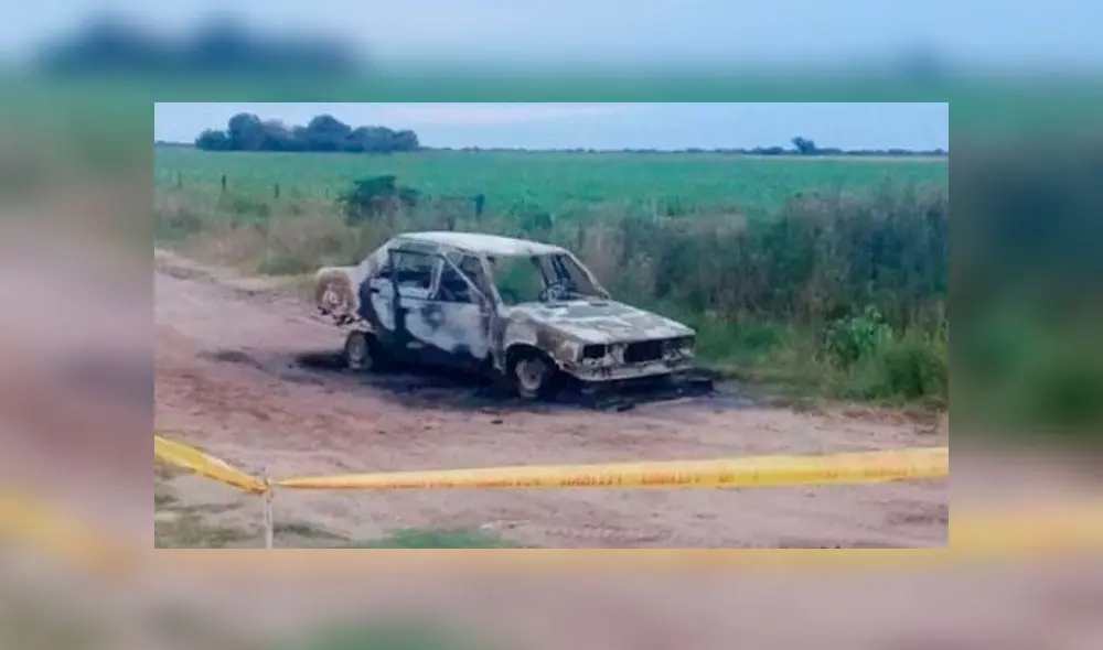 Mujer quemada en Argentina
