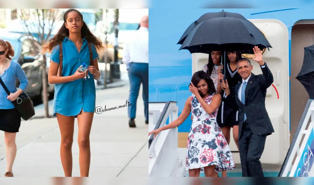 Revuelo por imágenes de Malia Obama con joven en Harvard [VIDEO Y FOTOS]