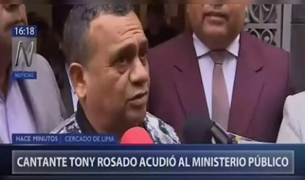 Andrea Llosa se refirió de esta forma a las expresiones usadas por Tony Rosado