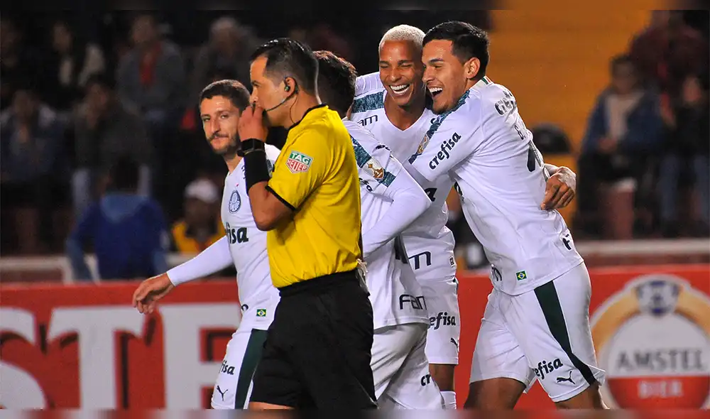 Melgar vs Palmeiras: Gustavo Gómez cabeceó libre y anotó el primer gol [VIDEO]