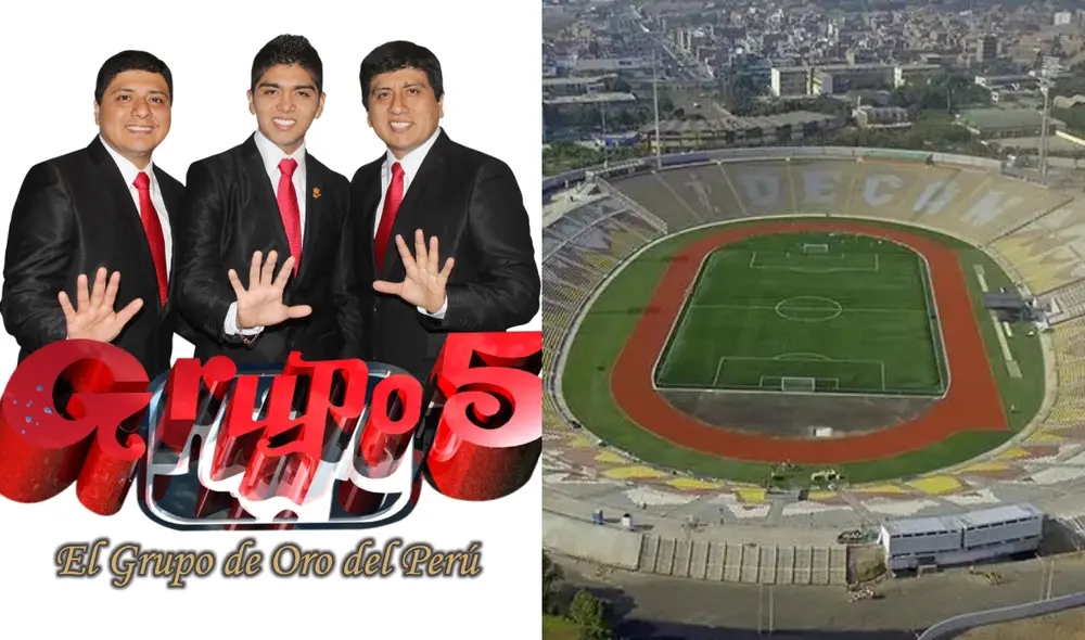 Debido a la enorme acogida de la primera fecha, Grupo 5 anunció otra para que más fanáticos tengan la oportunidad de verlos en vivo. Foto: composición LR/Grupo 5/Andina