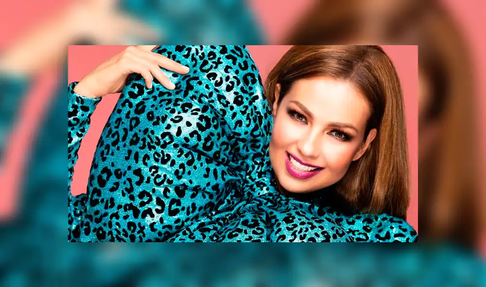 Thalía mostró más de la cuenta en osado body [VIDEO]