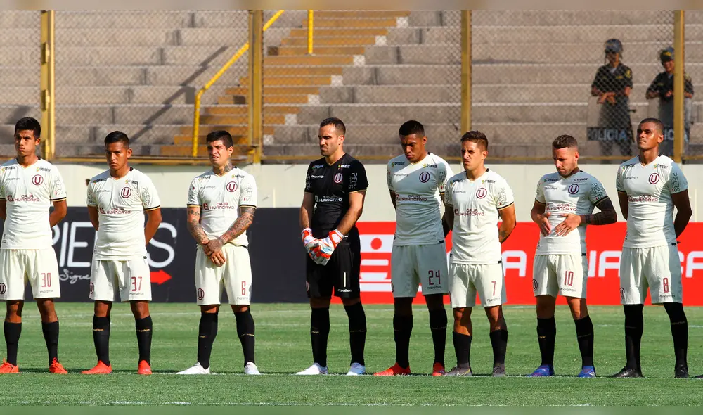 Universitario presenta nuevo sponsor que irá en la espalda de su camiseta. Foto: AFP