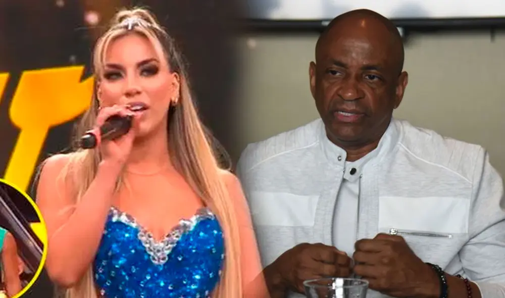 ¿Gabriela Herrera se aleja de Sergio George? Cantante quiere estar enfocada en "El gran show". Foto: composición/captura de América TV/difusión Sergio George ¿Gabriela Herrera se aleja de Sergio George? Cantante quiere estar enfocada en "El gran show". Foto: composición/captura de América TV/difusión Sergio George