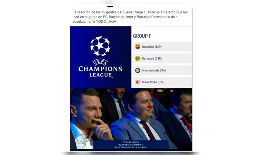 Champions League: memes tras sorteo de grupos, Barcelona y Real Madrid son las principales víctimas. Champions League: memes tras sorteo de grupos, Barcelona y Real Madrid son las principales víctimas.