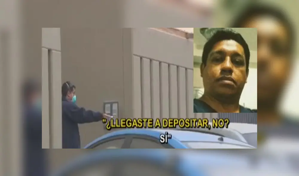 Médico citaba a sus cllientes en un inmueble de La Perla para entregarle medicinas. (Foto: Captura de video / Domingo al Día)