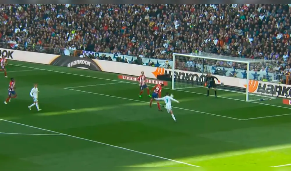 YouTube: Cristiano Ronaldo y su tanto de volea al ‘Atleti’ [VIDEO]