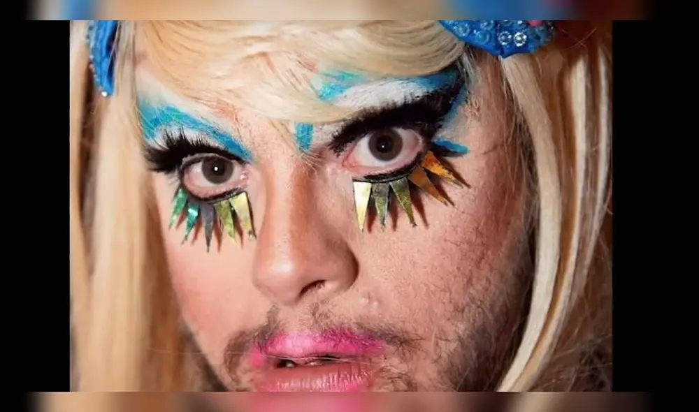 La drag queen con síndrome de Down que conmueve al mundo. Foto: Captura. La drag queen con síndrome de Down que conmueve al mundo. Foto: Captura.