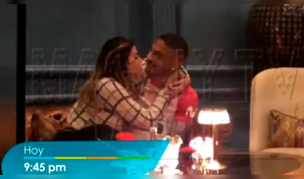 Paolo Guerrero y Alondra García Miró Paolo Guerrero y Alondra García Miró