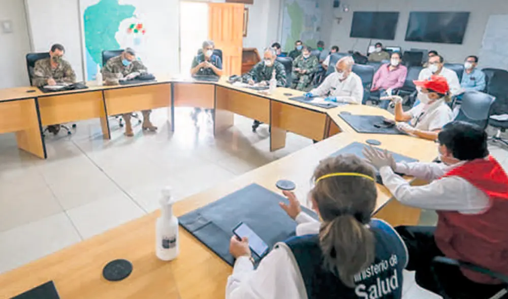En la reunión que lideró ayer el ministro Zamora en Iquitos no estuvo el gobernador Elisbán Ochoa.