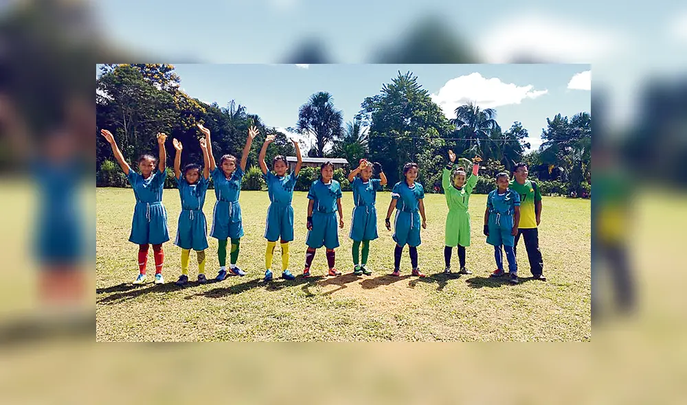 Campeonas. En un partido previo disputado en Cusco. Campeonas. En un partido previo disputado en Cusco.