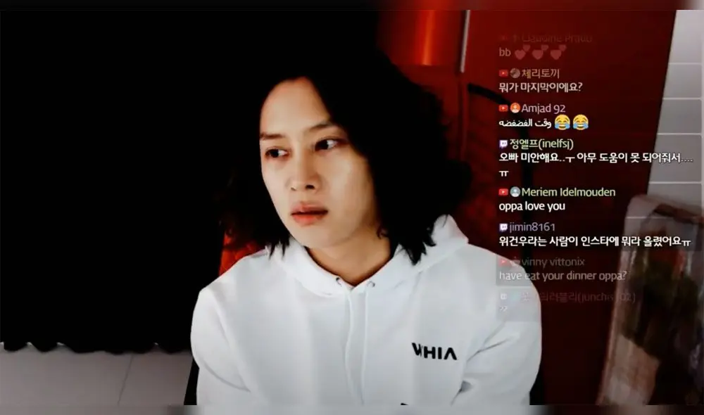 Heechul de SUPER JUNIOR sustentó su postura y envió un mensaje final. Heechul de SUPER JUNIOR sustentó su postura y envió un mensaje final.