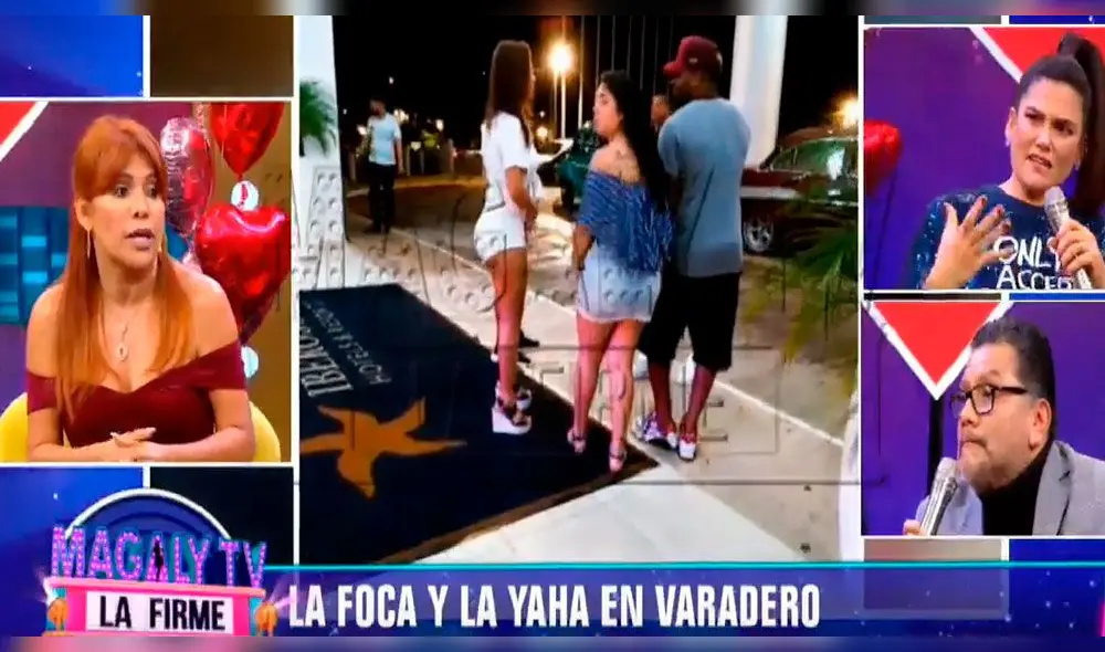 Yahaira Plasencia, Jefferson Farfán, Daniela Cilloniz