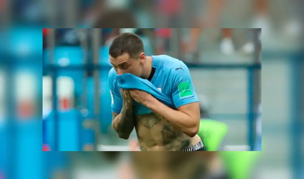 José María Giménez recibe duras críticas por llorar durante el partido ante Francia José María Giménez recibe duras críticas por llorar durante el partido ante Francia