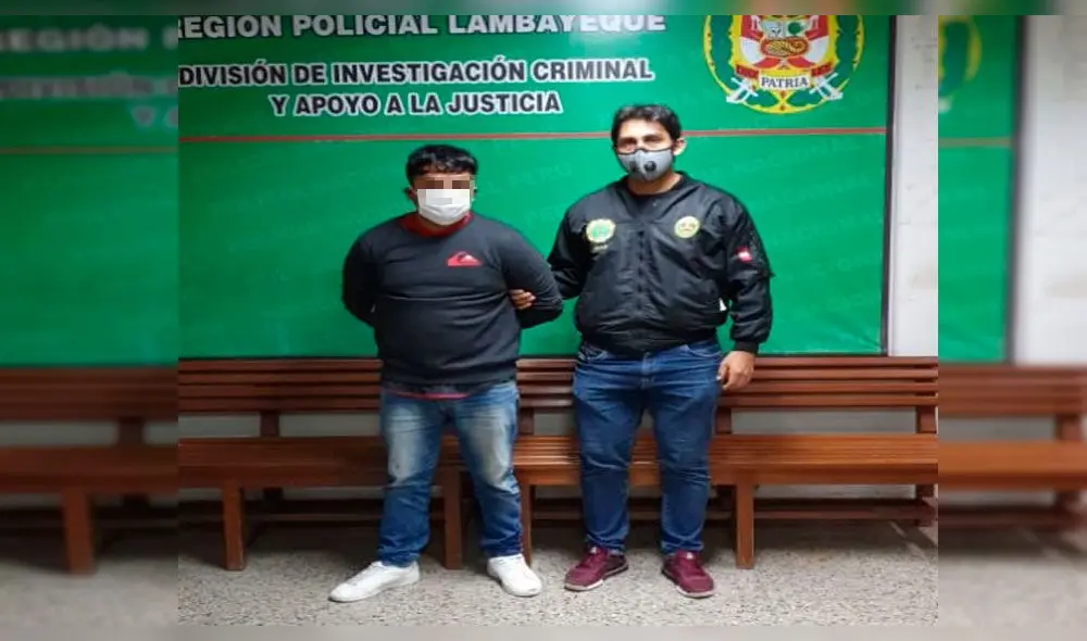 Policía detuvo a individuo acusado de presunta agresión con arma blanca. (Foto: PNP) Policía detuvo a individuo acusado de presunta agresión con arma blanca. (Foto: PNP)