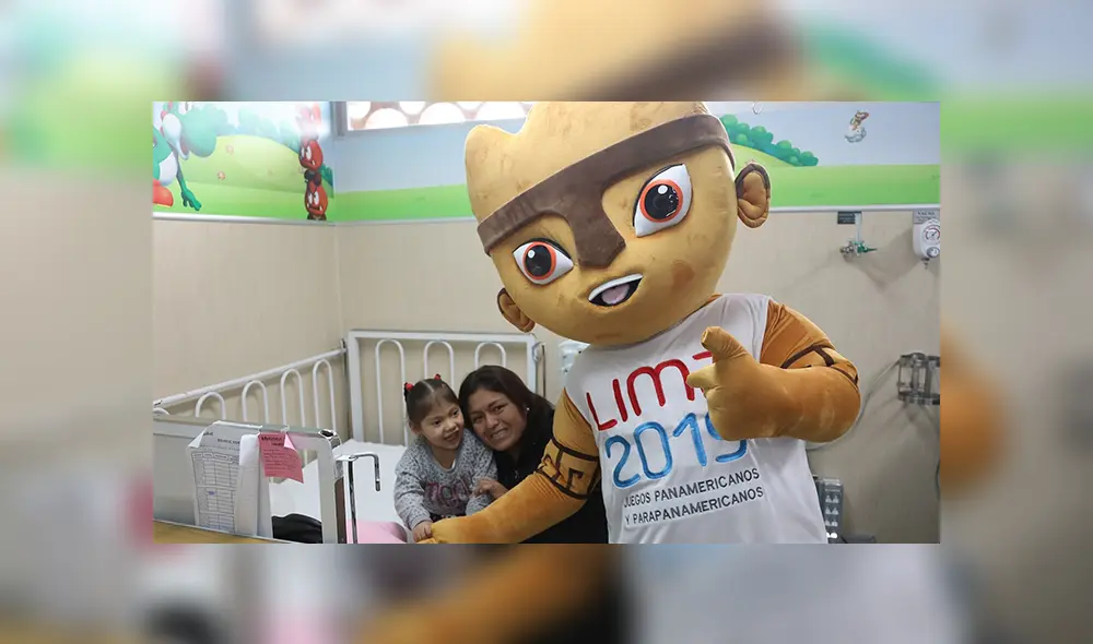 Milko llevó alegría a los niños del hospital Rebagliati. Milko llevó alegría a los niños del hospital Rebagliati.