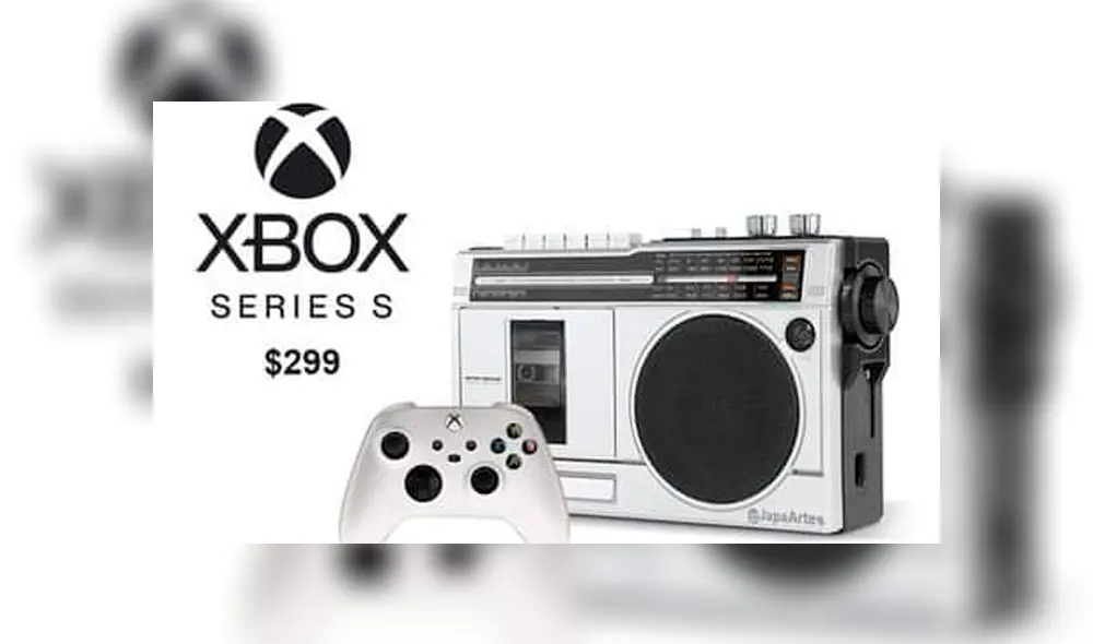 Convierten la nueva Xbox Series S en una radio. Foto: Twitter.