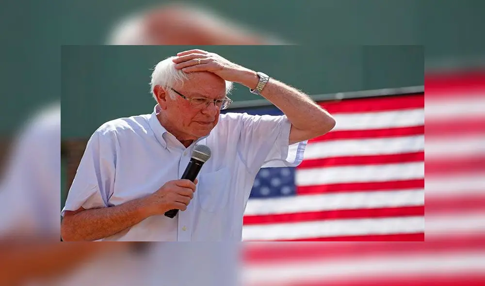 Bernie Sanders tuvo un infarto de miocardio. Foto: EFE Bernie Sanders tuvo un infarto de miocardio. Foto: EFE