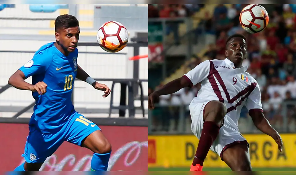 Brasil vs. Venezuela Sub 23 en amistoso de cara al Preolímpico.