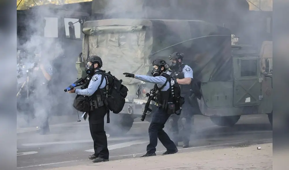 Las protestas por la muerte del afroamericano George Floyd también se extendieron a la Casa Blanca. Foto: EFe. Las protestas por la muerte del afroamericano George Floyd también se extendieron a la Casa Blanca. Foto: EFe.