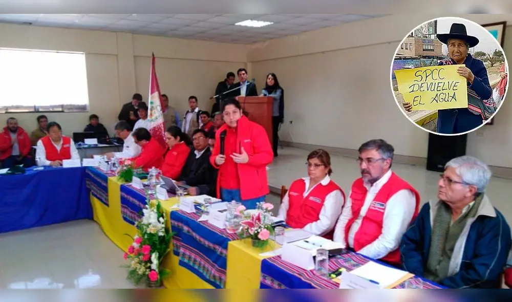 Tacna: Cinco ministros asisten a mesa de diálogo en Candarave por conflicto con Southern