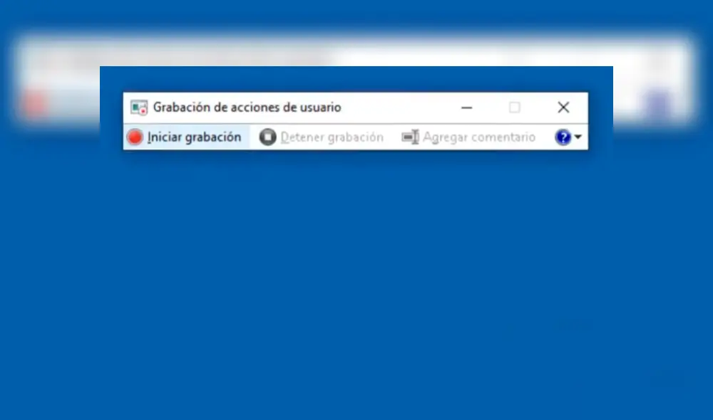 ¿Necesitas hacer un video tutorial o una guía rápida con varios pasos? En Windows 10 puedes hacerlo sin descargar ningún programa. Imagen: Solvetic