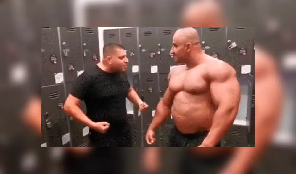 Facebook viral: Hombre reta a fisicoculturista y lo deja en ridículo en curiosa prueba [VIDEO]