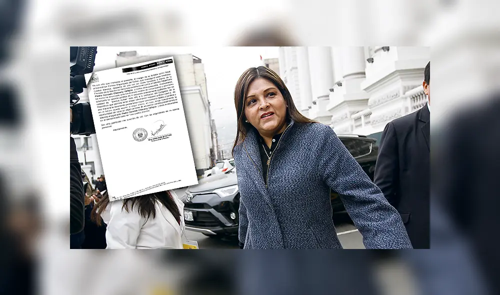 La congresista Karina Beteta pide que se concluya la investigación y se remita la acusación al Congreso.