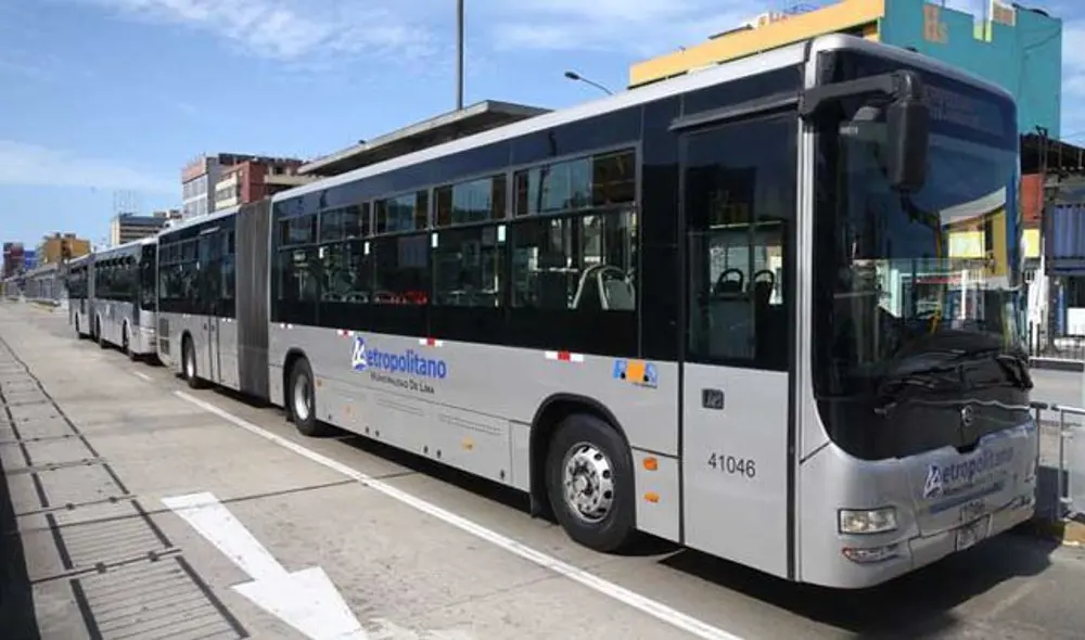 Horarios del Metropolitano y corredores para inmovilización total los domingos Horarios del Metropolitano y corredores para inmovilización total los domingos