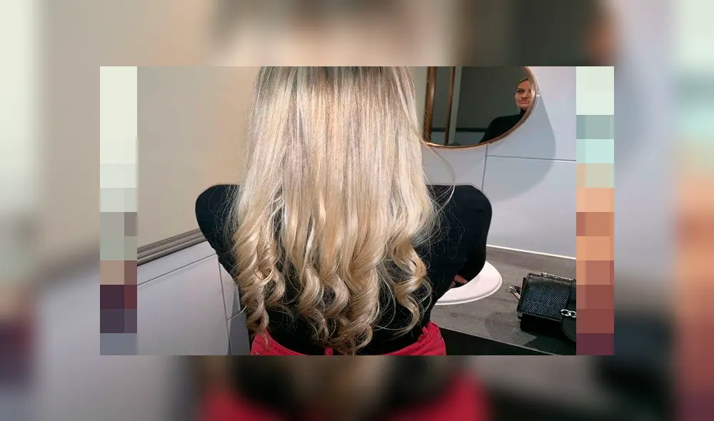 Mujer descubre nuevo truco para rizar su cabello sin necesidad de utilizar pinzas [FOTOS]