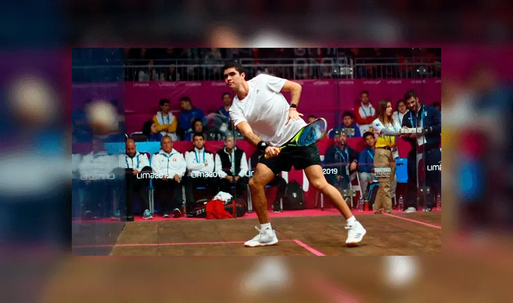 Lima 2019: peruano Diego Elías gana medalla de oro en squash.