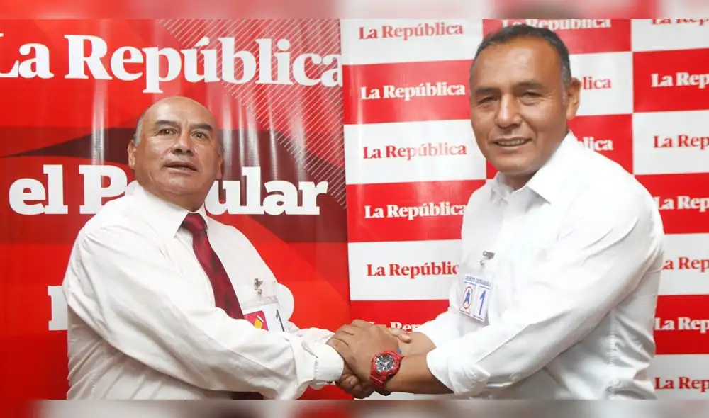 Candidatos Adolfo Iruri y Justo Uchasara participaron en Versus Electoral Candidatos Adolfo Iruri y Justo Uchasara participaron en Versus Electoral