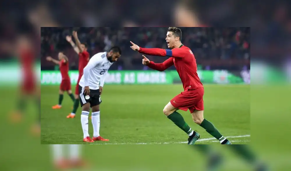 Portugal venció 2-1 a Egipto con doblete de Cristiano Ronaldo [VIDEO]