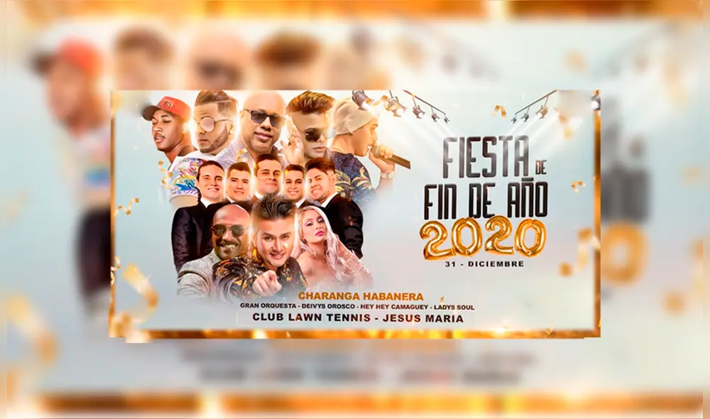 Fiestas de fin de año 2019: disfruta de los mejores eventos este 31 de diciembre en Lima y en las playas del sur Fiestas de fin de año 2019: disfruta de los mejores eventos este 31 de diciembre en Lima y en las playas del sur