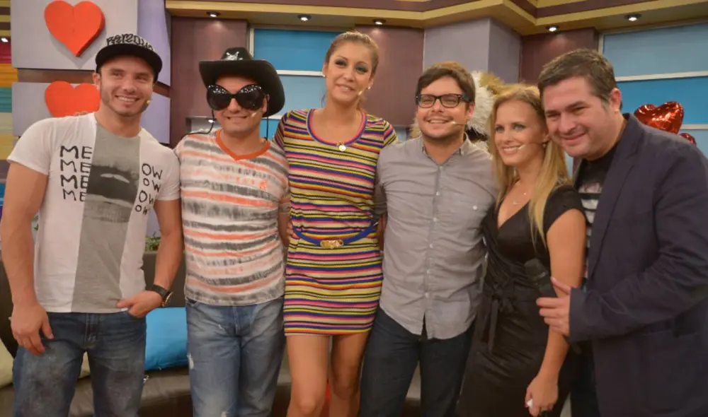 En el 2011, a la par de Combate, Gian Piero Díaz también conducía Hola a todos. Foto: La República