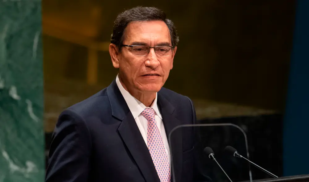Consejo Nacional para la Reforma del Sistema de Justicia se reúne con Martín Vizcarra. Foto: AFP.