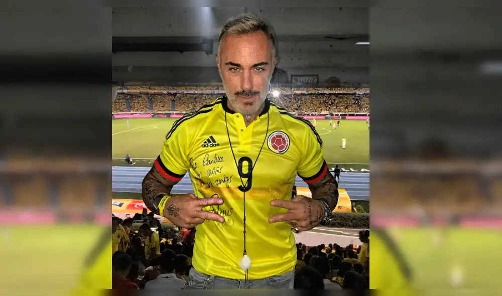 Gianluca Vacchi presume foto con presidente Juan Manuel Santos pero comete un error 