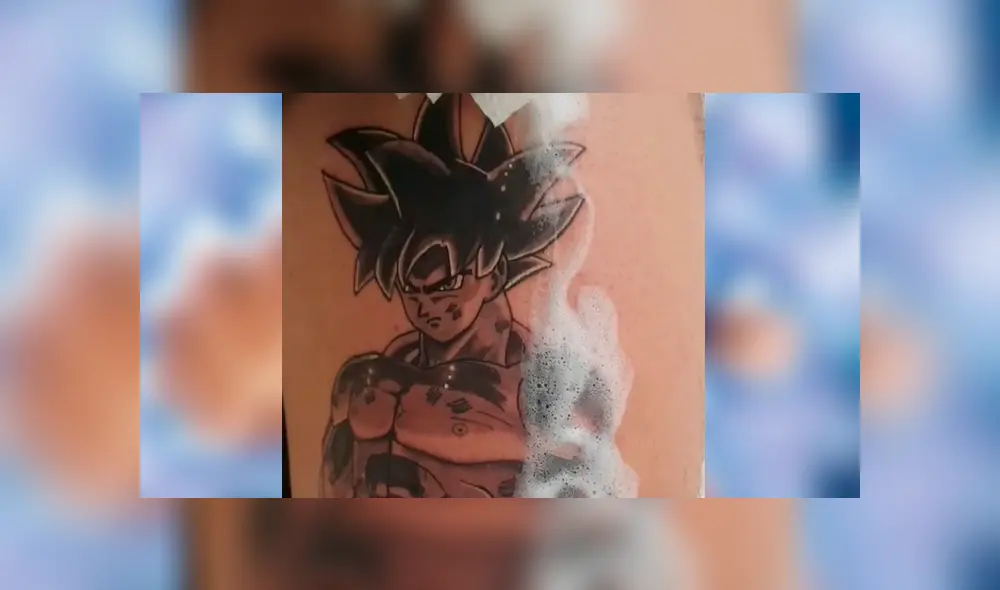 Facebook viral: fanático de Dragon Ball Super se hace tatuaje ‘hiperrealista’ de Gokú en ‘ultra instinto’ y emociona a miles