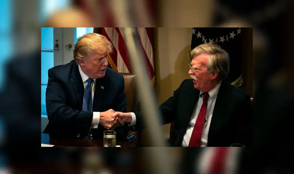 El presidente anunció la renuncia de Bolton vía Twitter. Foto: Al Drago/Bloomberg El presidente anunció la renuncia de Bolton vía Twitter. Foto: Al Drago/Bloomberg