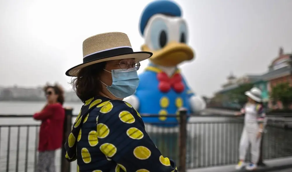 Shanghai Disneyland Park es el primer centro de atracción turística que abre en todo el mundo. Foto: AFP