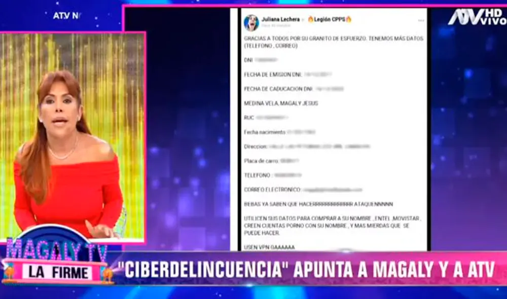 'Beba Army’ inscribe a Magaly Medina en páginas para adultos y Tinder 'Beba Army’ inscribe a Magaly Medina en páginas para adultos y Tinder