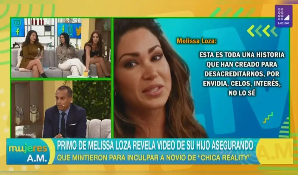 Familiar de Melissa Loza habla sobre su presunta relación con las drogas