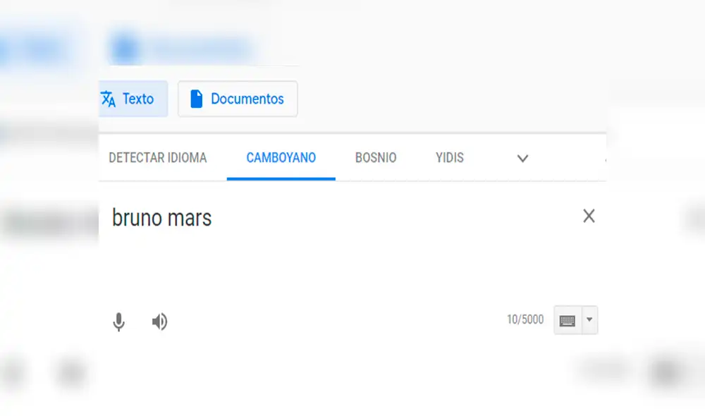 Google Traductor: Bruno Mars es víctima de aplicación al ser 'troleado' con inesperado resultado [FOTOS]
