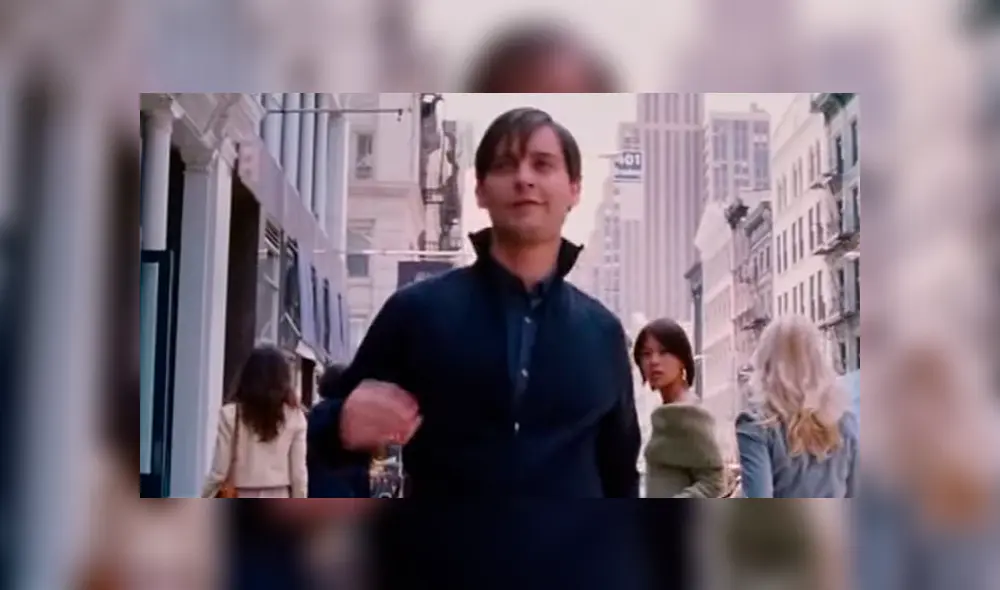 Video es viral en YouTube. La escena más vergonzosa de Spider-Man 3 fue recreada por un joven, quien hizo los mismos pasos de baile de Tobey Maguire y se robó las miradas de todos. Foto: Captura.