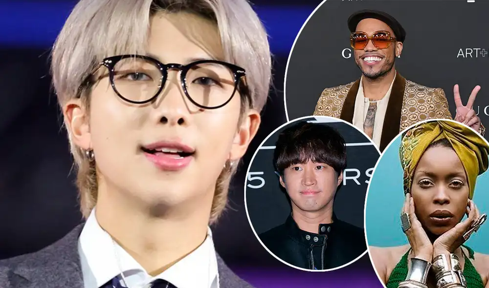 Kim Namjoon convocó a artistas de diversos orígenes y estilos para su álbum Indigo. Foto: composición La República/Naver