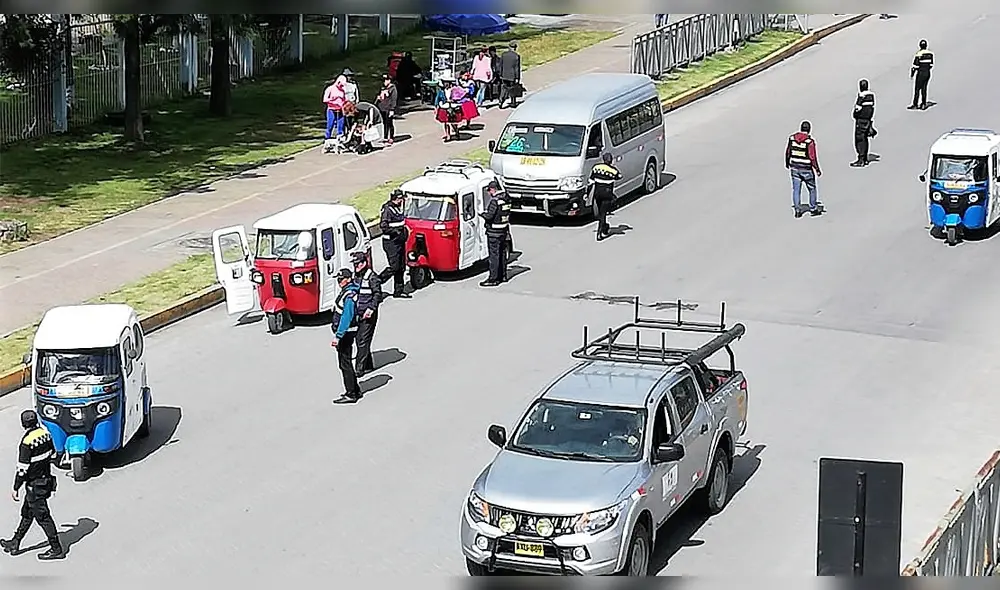 Sutran fiscaliza servicio de transporte público en Cajamarca 