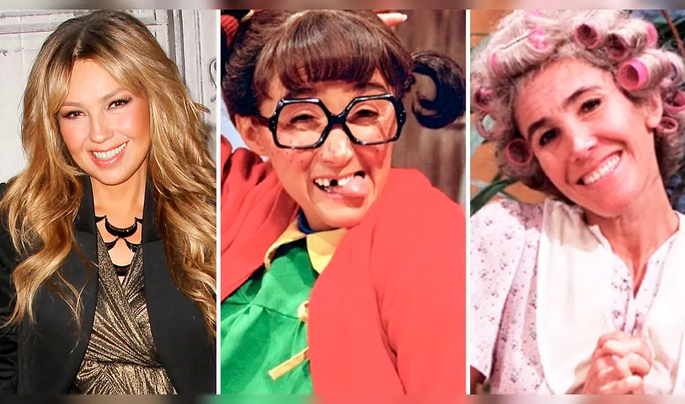 Thalía enoja a Florinda Meza por acercamiento con la Chilindrina [VIDEO]