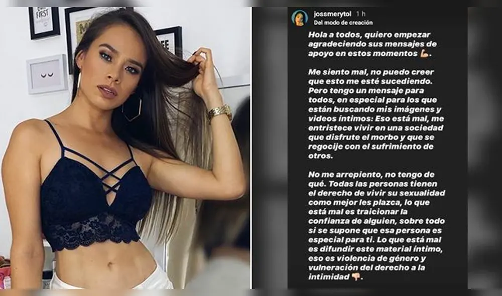 Jossmery Toledo: Jean Deza y fans la respaldan tras filtrarse videos íntimos de ella